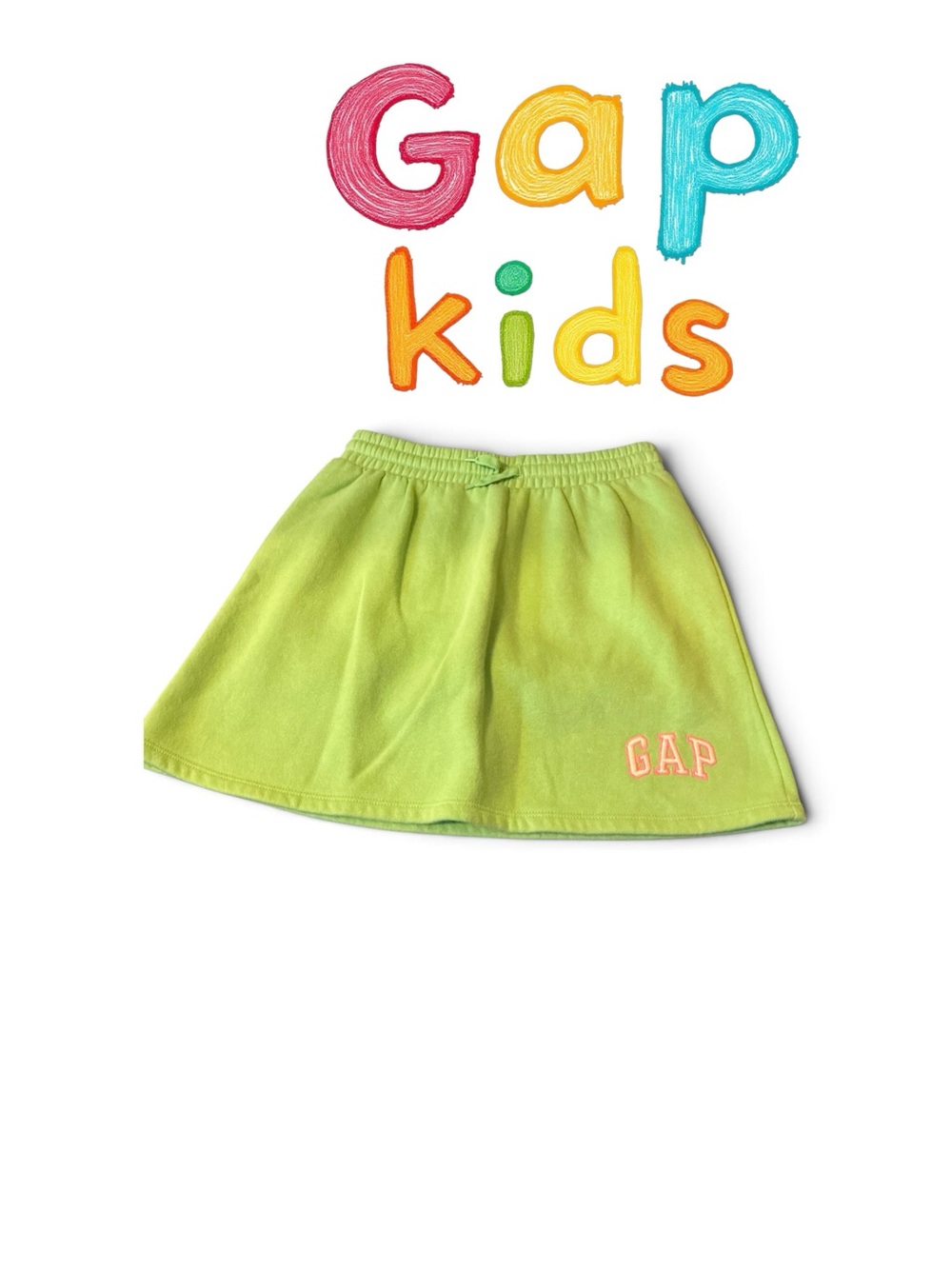 GAP Kids Lime Green Skirt
